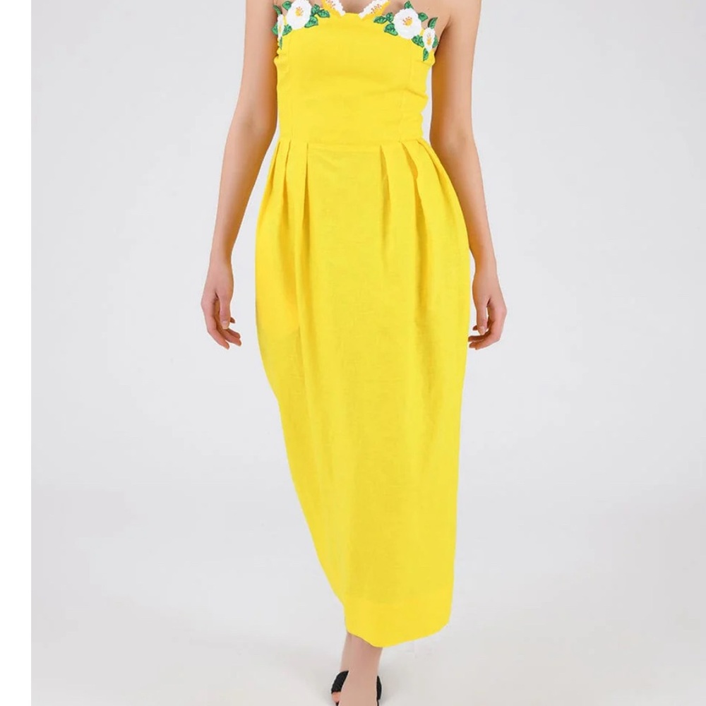 Fanm Mon Strapless Lorr Dress